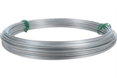 لفة سلك معدني مجلفن للنباتات المتسلقة طول 20 متر