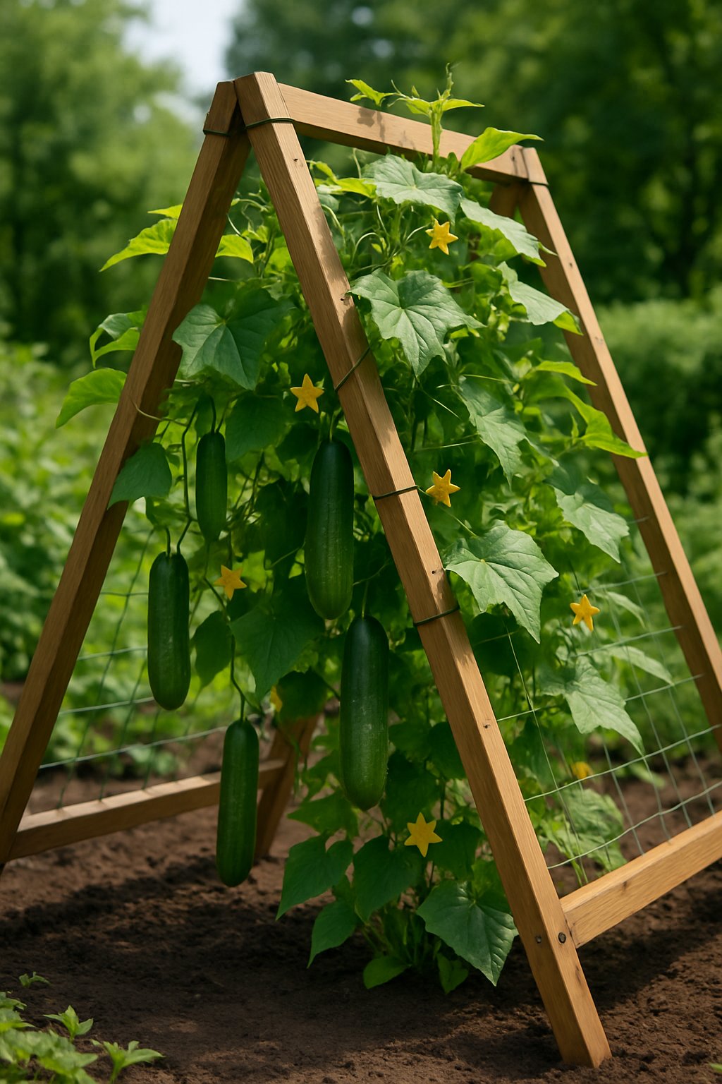 عدد 20 شتلة خيار للزراعة في البلكونة في أصيص أو في الحديقة + 10 متر سلك للتسلق - الصورة 8